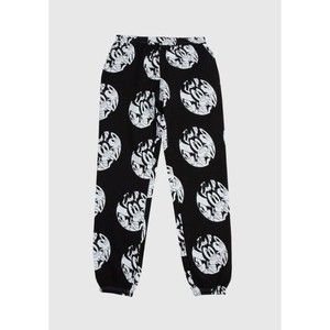 Dumbgood Animaniacs size Medium Wraparound  Black white Sweatpants pants